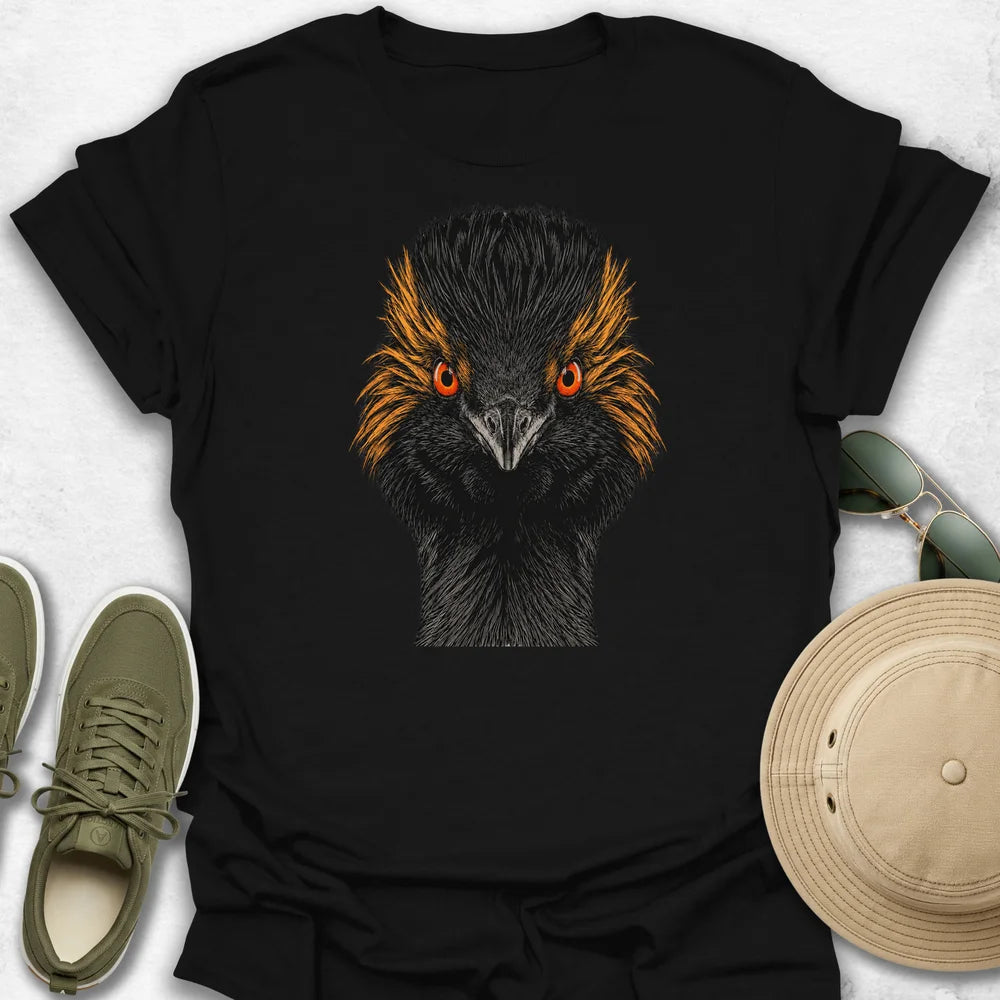 Black-Necked Grebe Portrait T-Shirt