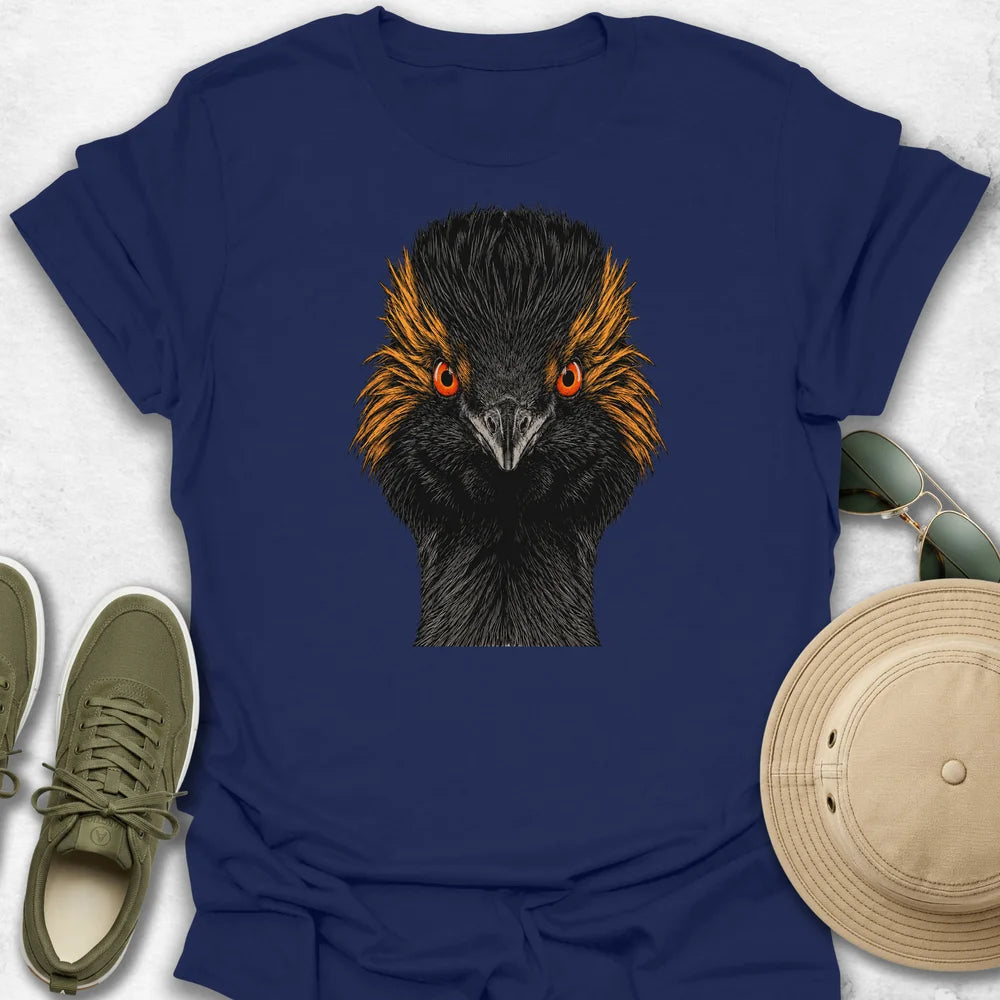 Black-Necked Grebe Portrait T-Shirt