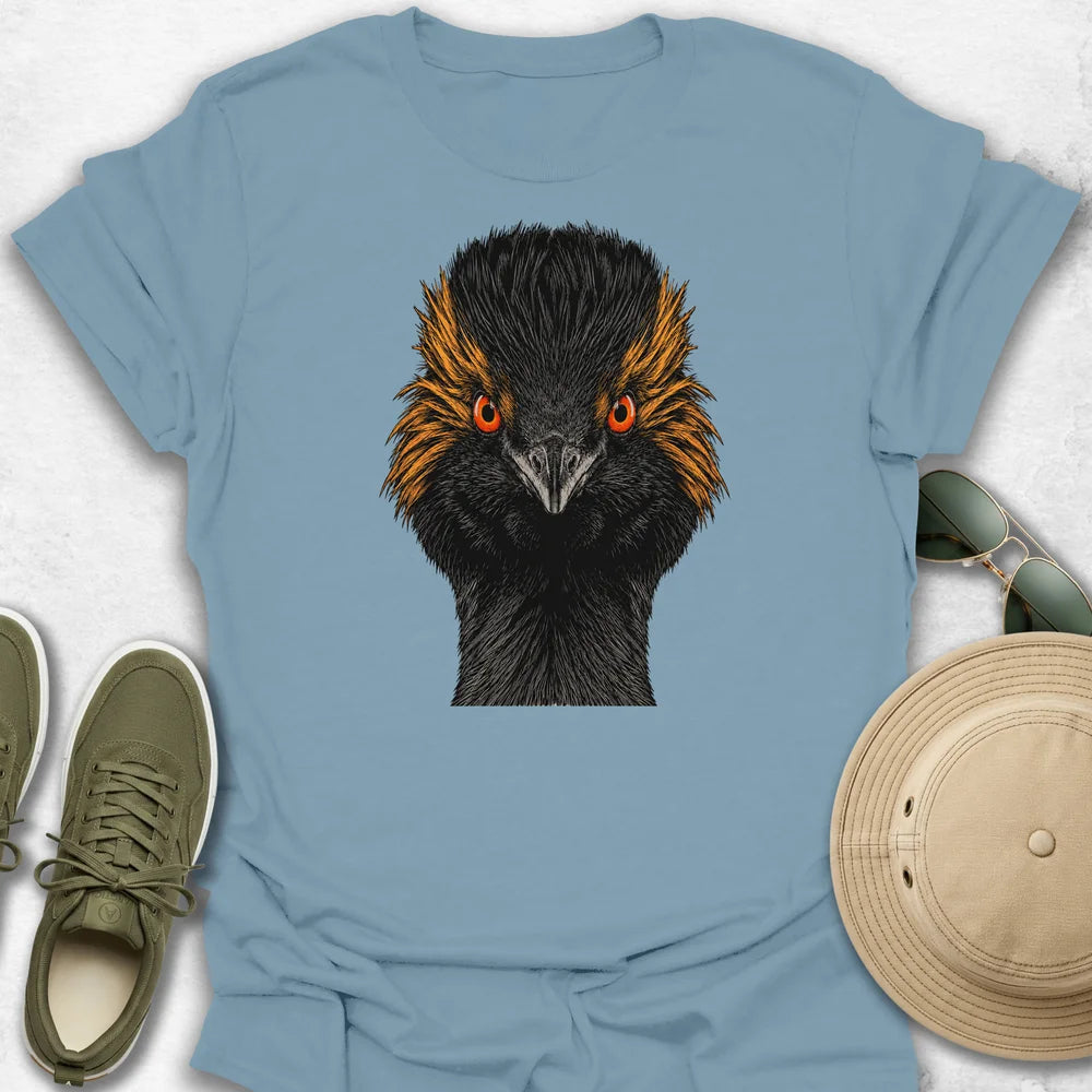Black-Necked Grebe Portrait T-Shirt