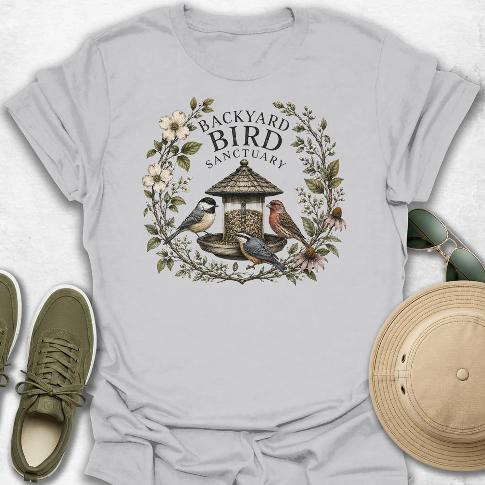 Backyard Bird Sanctuary T-Shirt
