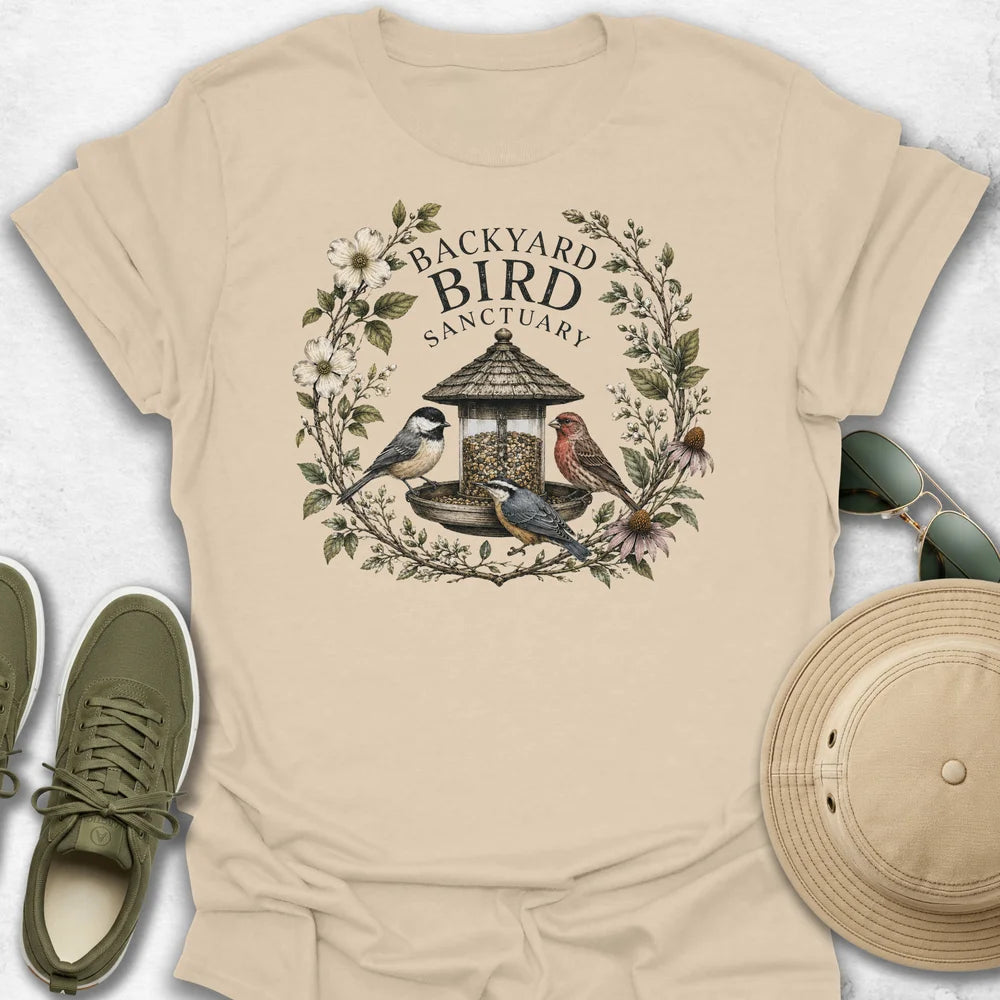 Backyard Bird Sanctuary T-Shirt