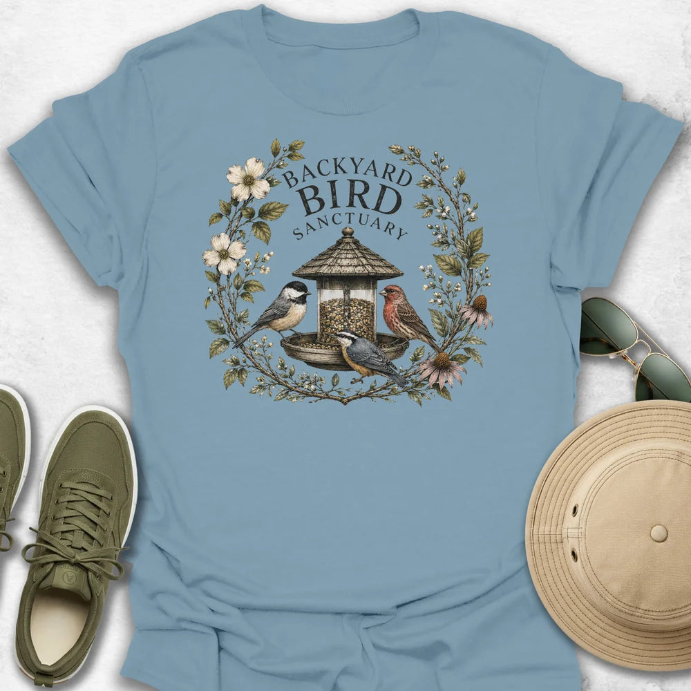 Backyard Bird Sanctuary T-Shirt