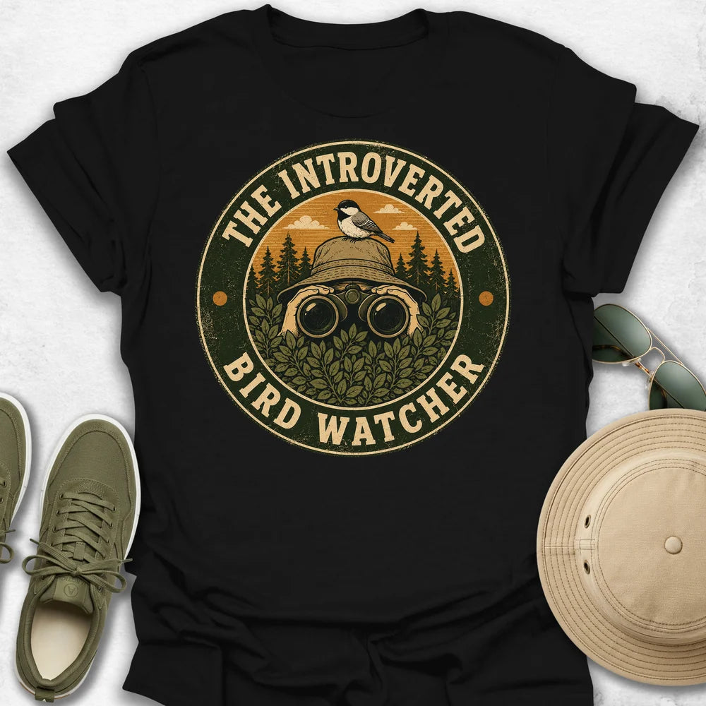 The Introverted Bird Watcher T-Shirt