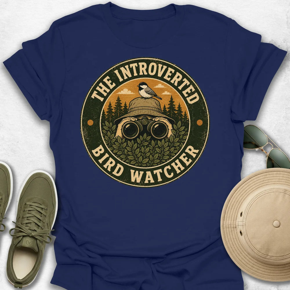The Introverted Bird Watcher T-Shirt