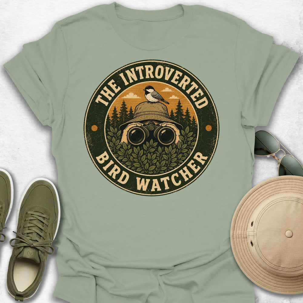 The Introverted Bird Watcher T-Shirt