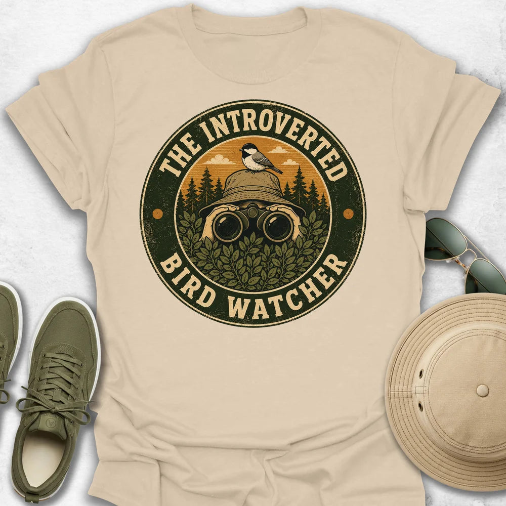 The Introverted Bird Watcher T-Shirt