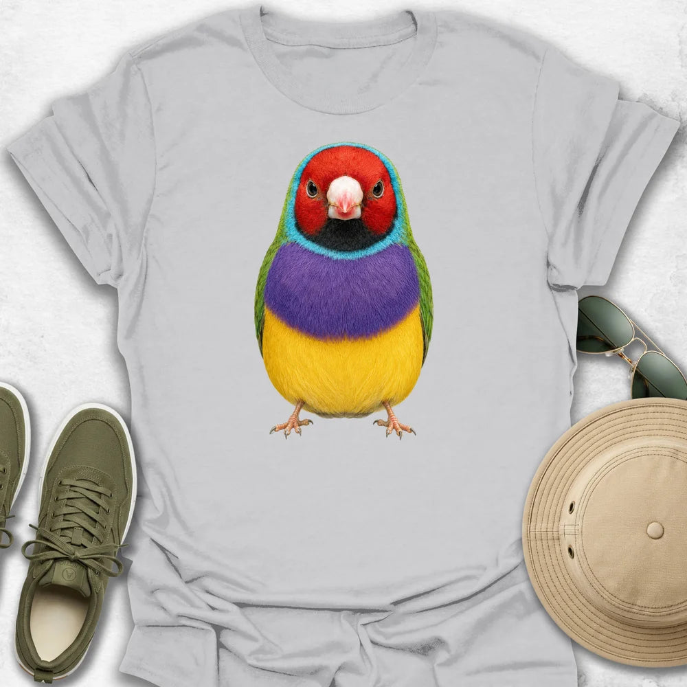 Gouldian Finch Portrait T-Shirt