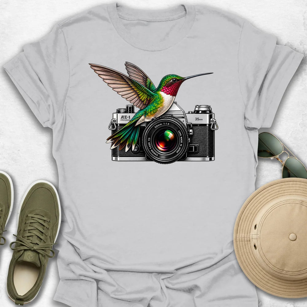 Humming Bird on Camera T-Shirt