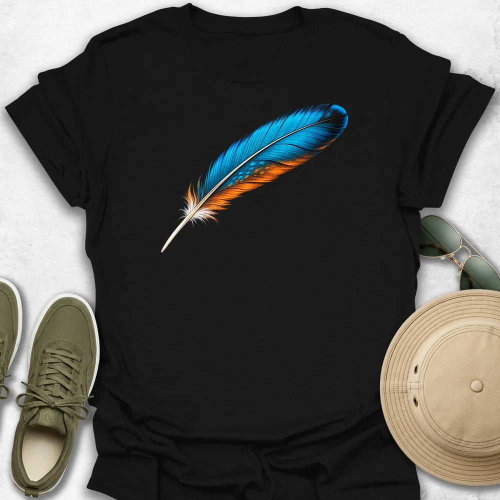 Kingfisher Feather T-Shirt