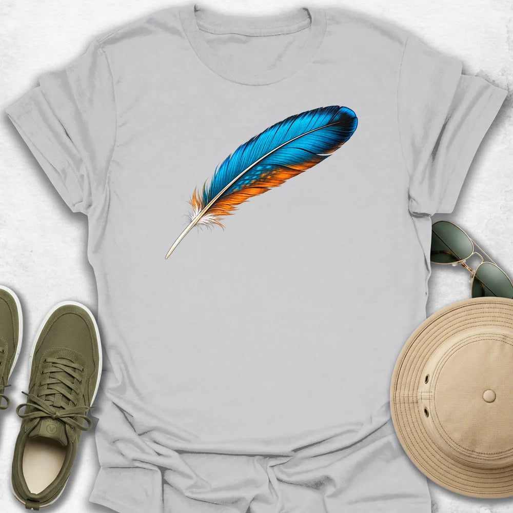 Kingfisher Feather T-Shirt