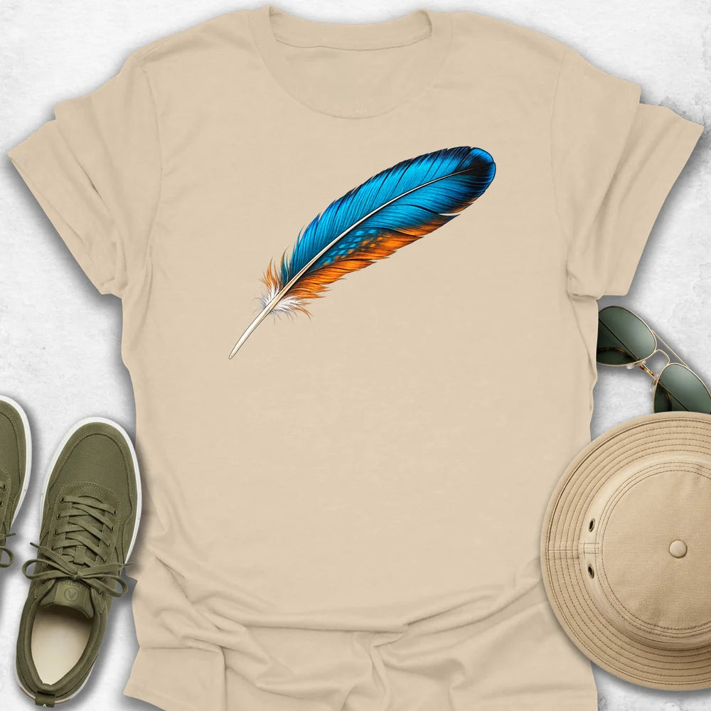 Kingfisher Feather T-Shirt