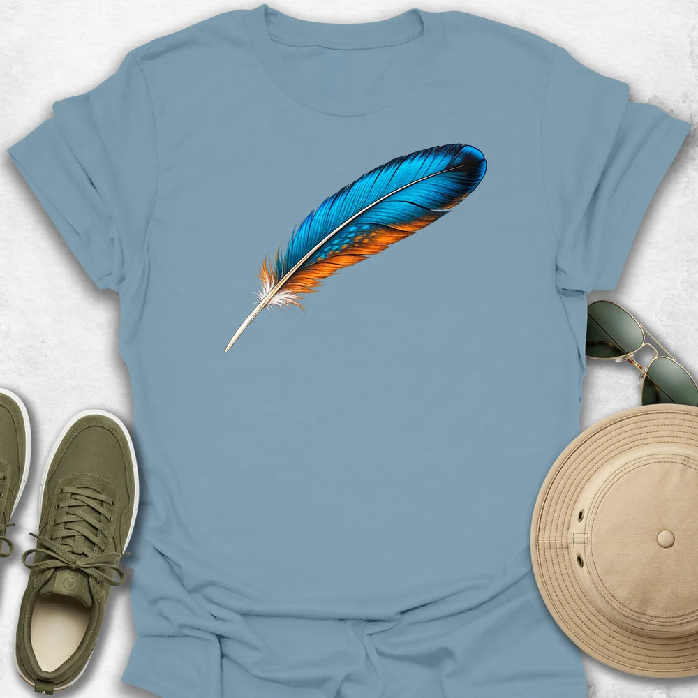 Kingfisher Feather T-Shirt