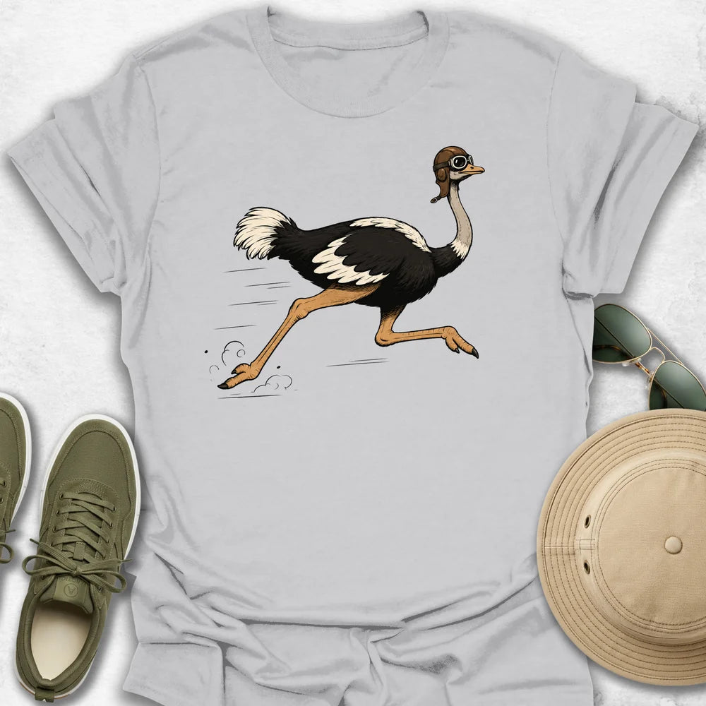 Running Ostrich T-Shirt