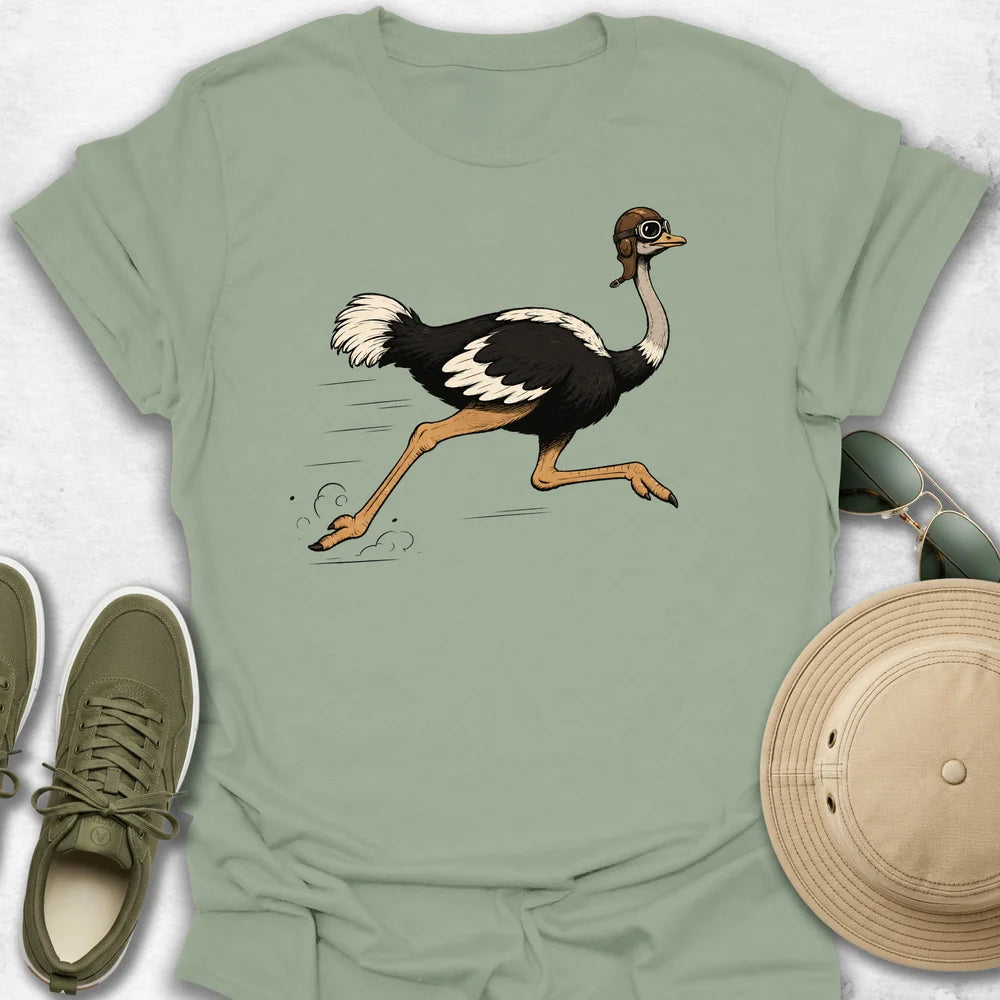 Running Ostrich T-Shirt