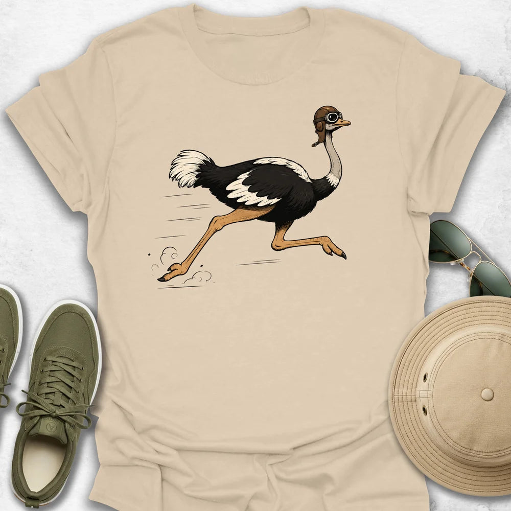 Running Ostrich T-Shirt