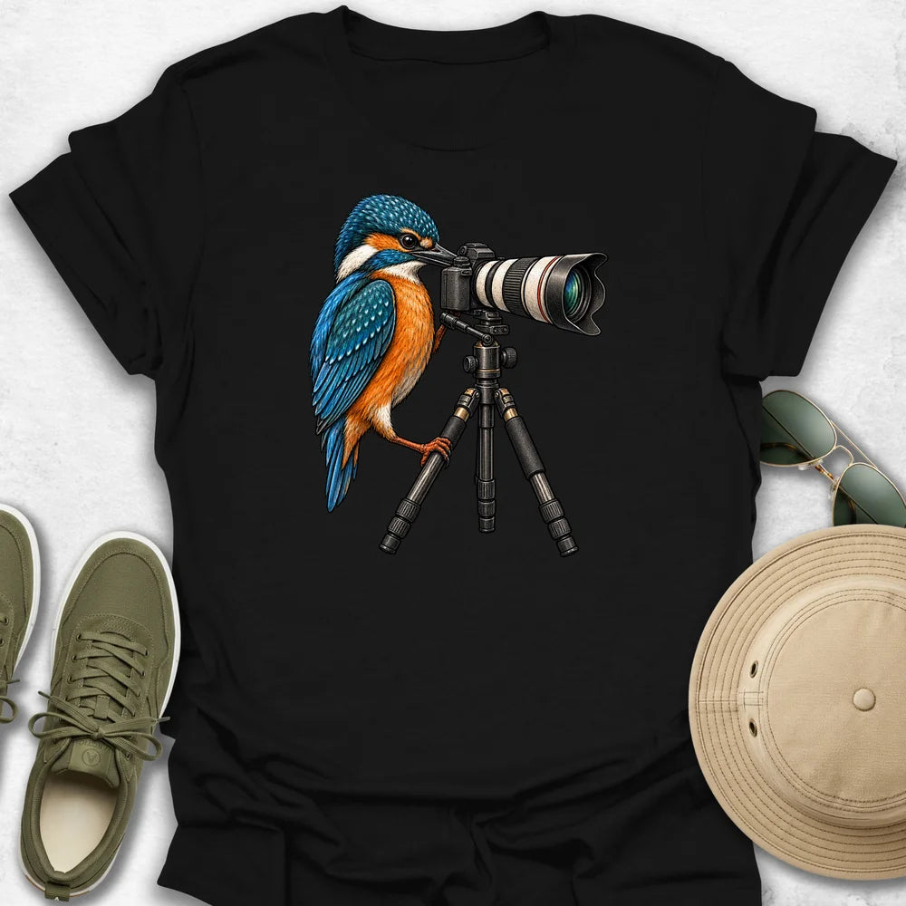 Kingfisher Photographer T-Shirt