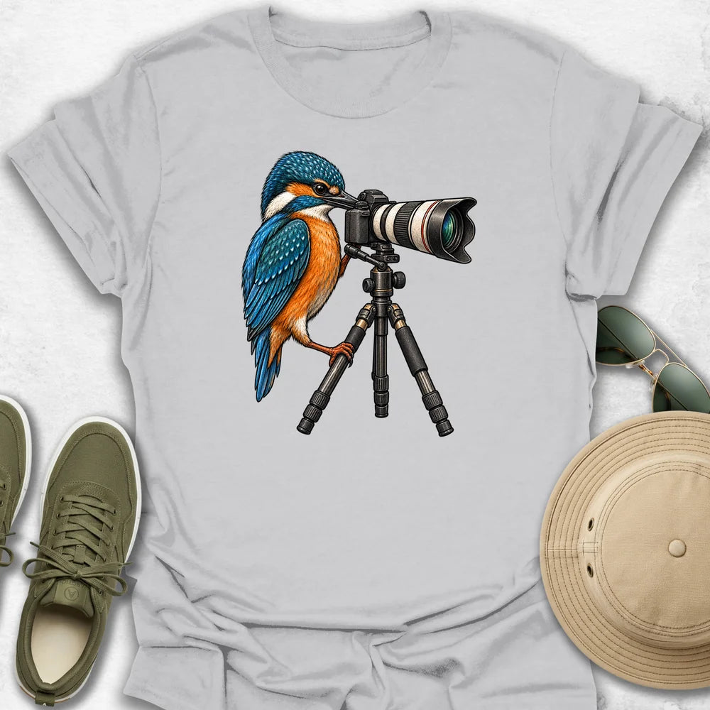 Kingfisher Photographer T-Shirt