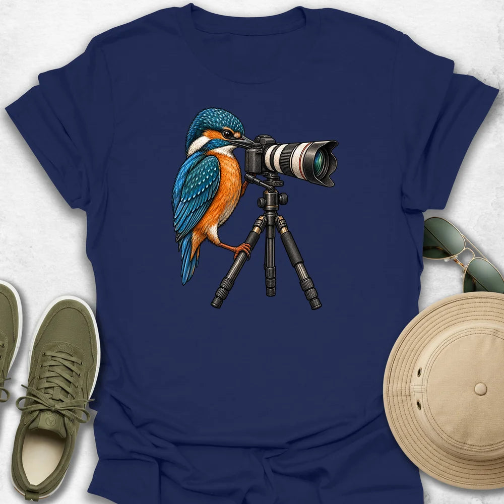 Kingfisher Photographer T-Shirt