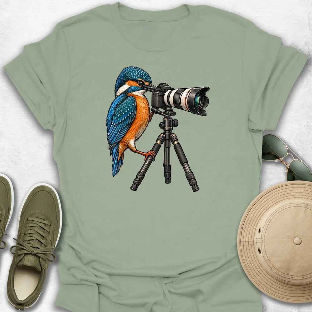 Kingfisher Photographer T-Shirt