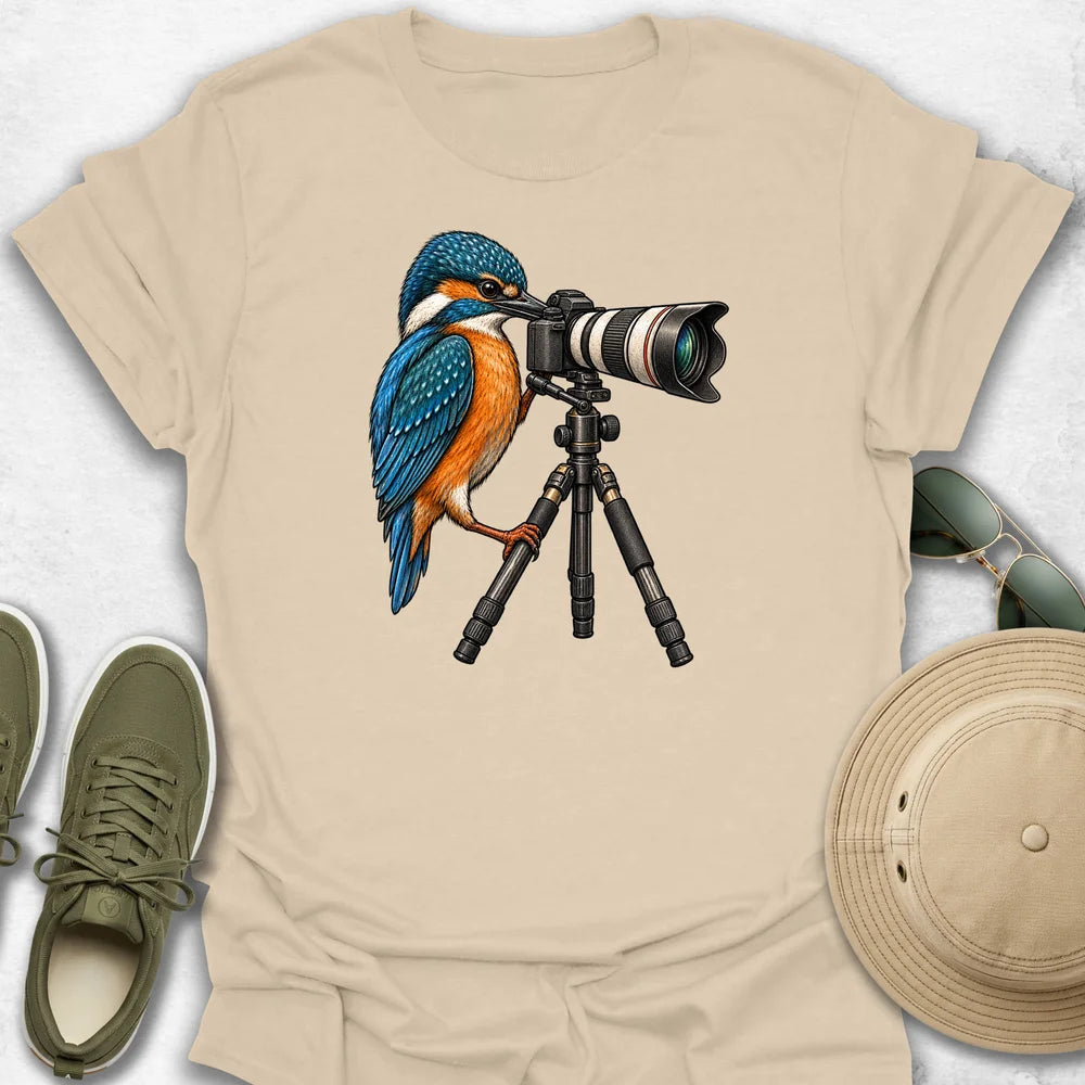 Kingfisher Photographer T-Shirt