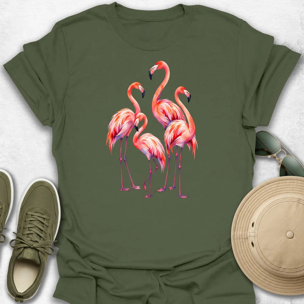 Flamingo Quartet T-Shirt