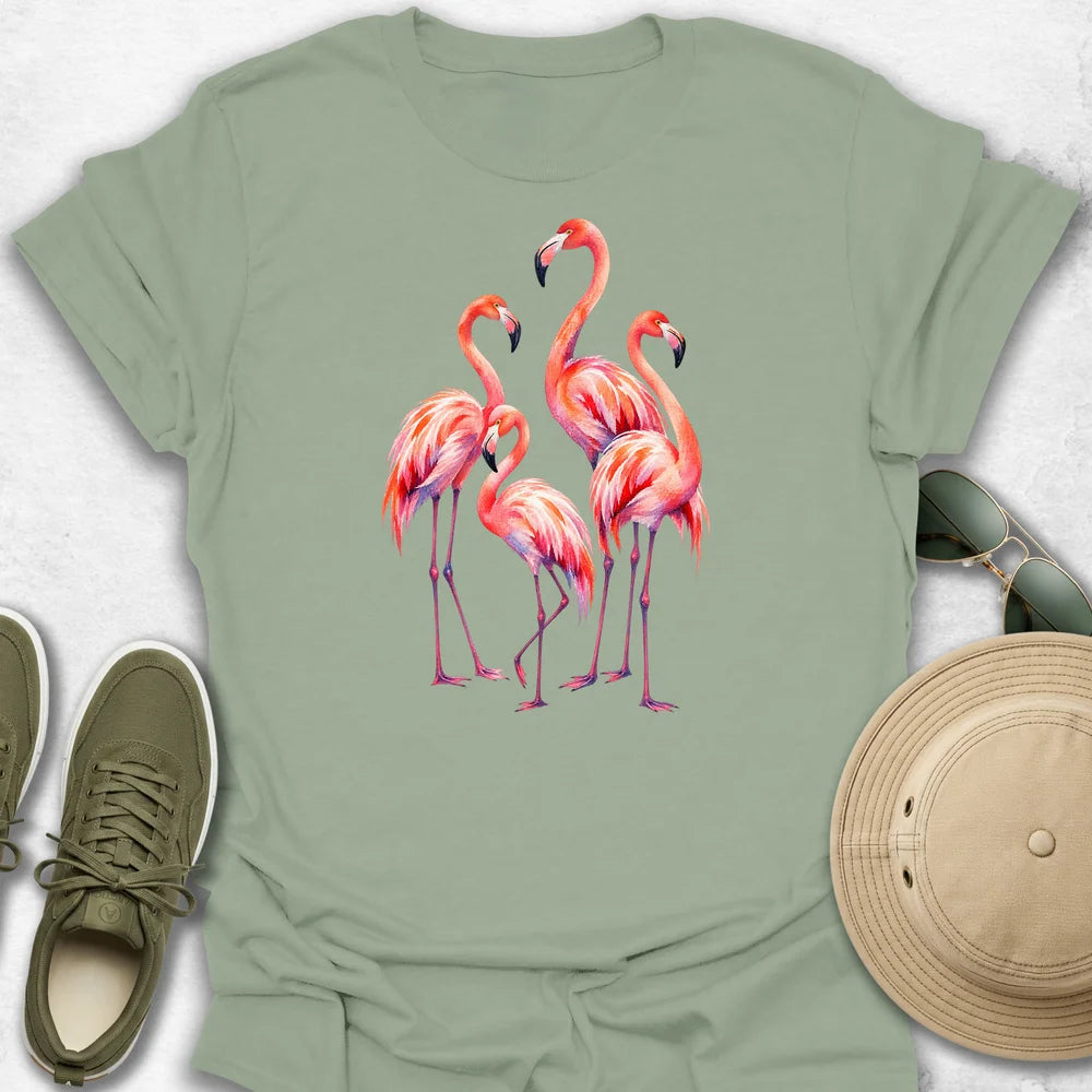 Flamingo Quartet T-Shirt