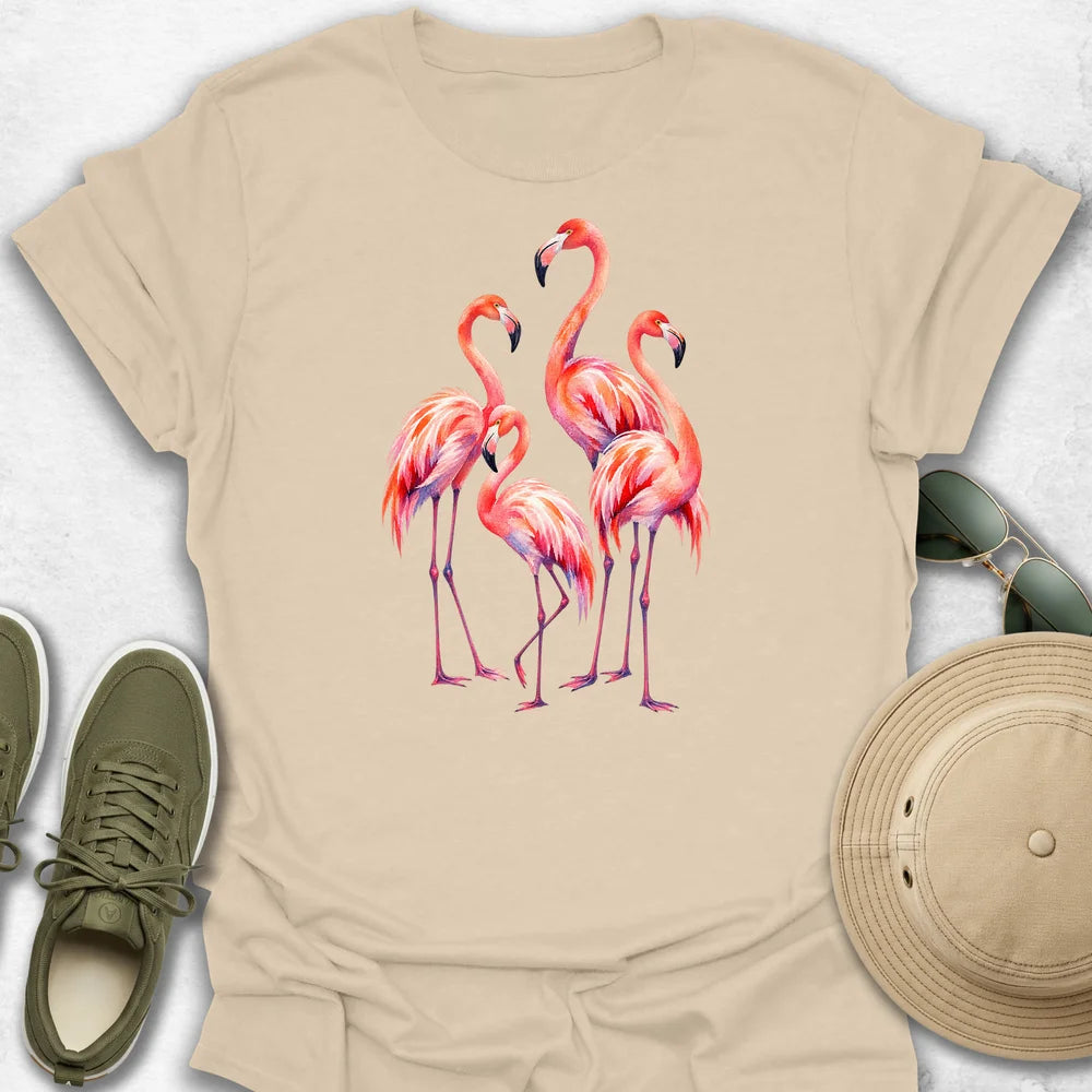 Flamingo Quartet T-Shirt