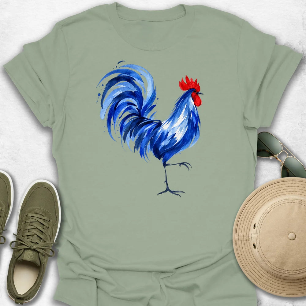 Rooster in Balance T-Shirt