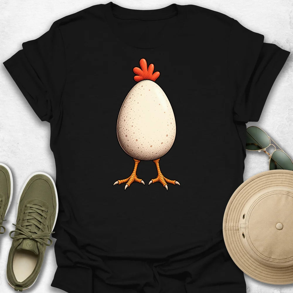 Whimsical Egg-Chicken T-Shirt