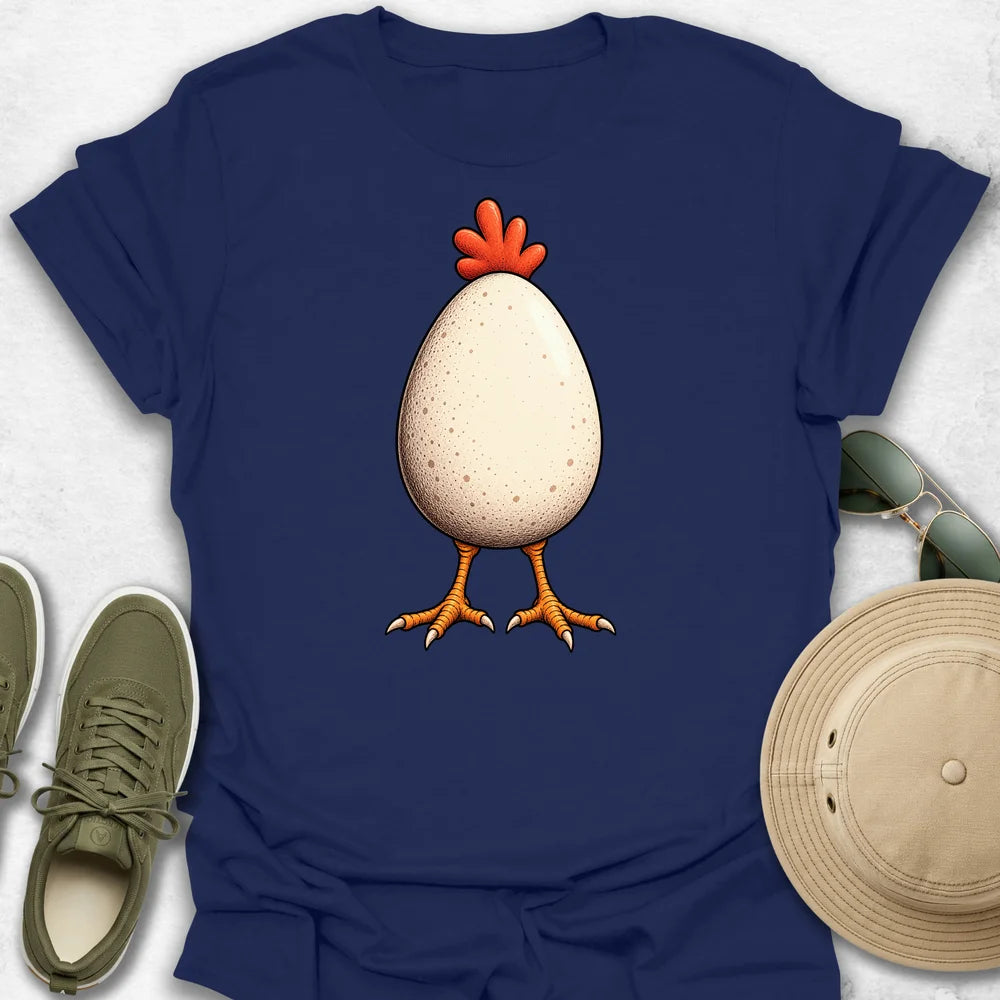 Whimsical Egg-Chicken T-Shirt