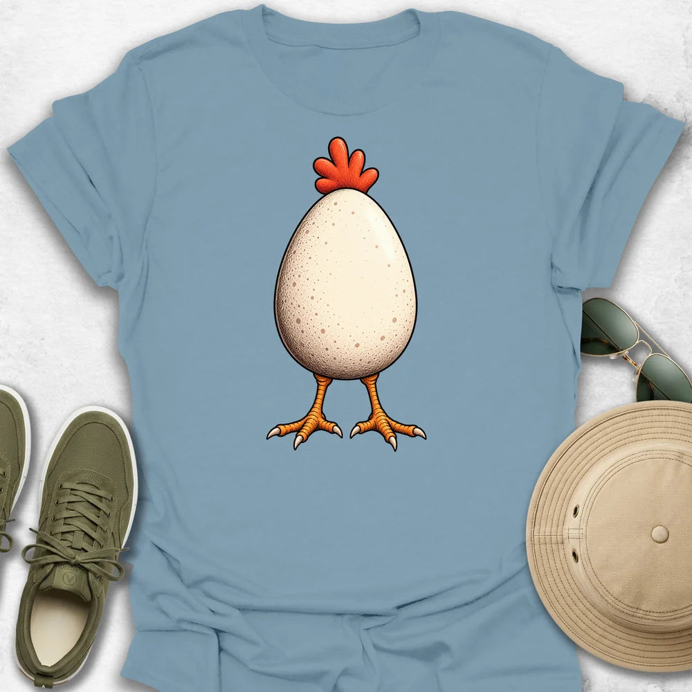 Whimsical Egg-Chicken T-Shirt