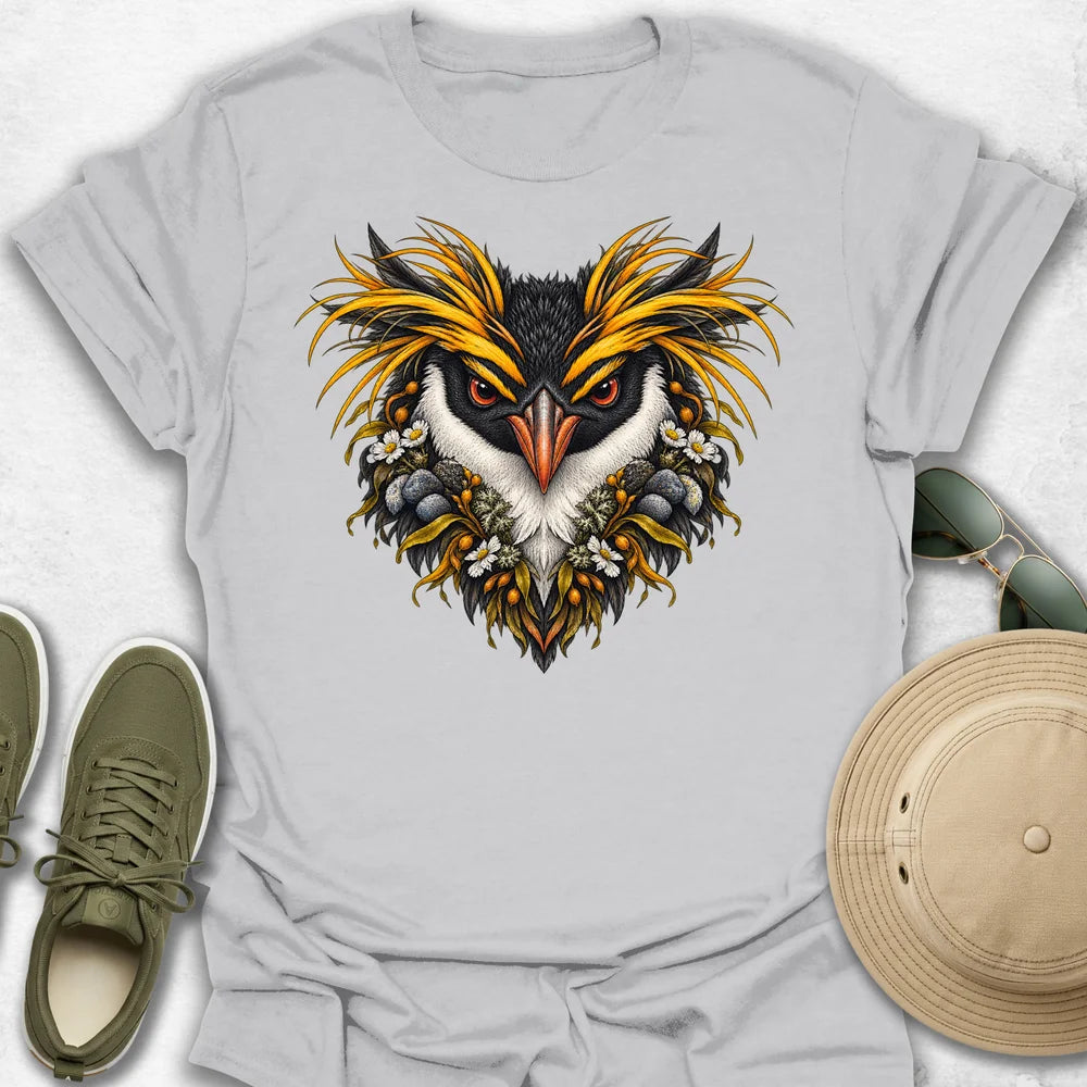 Macaroni Penguin Crest T-Shirt