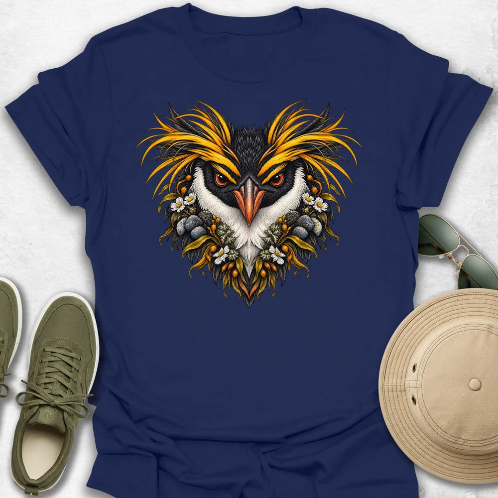 Macaroni Penguin Crest T-Shirt