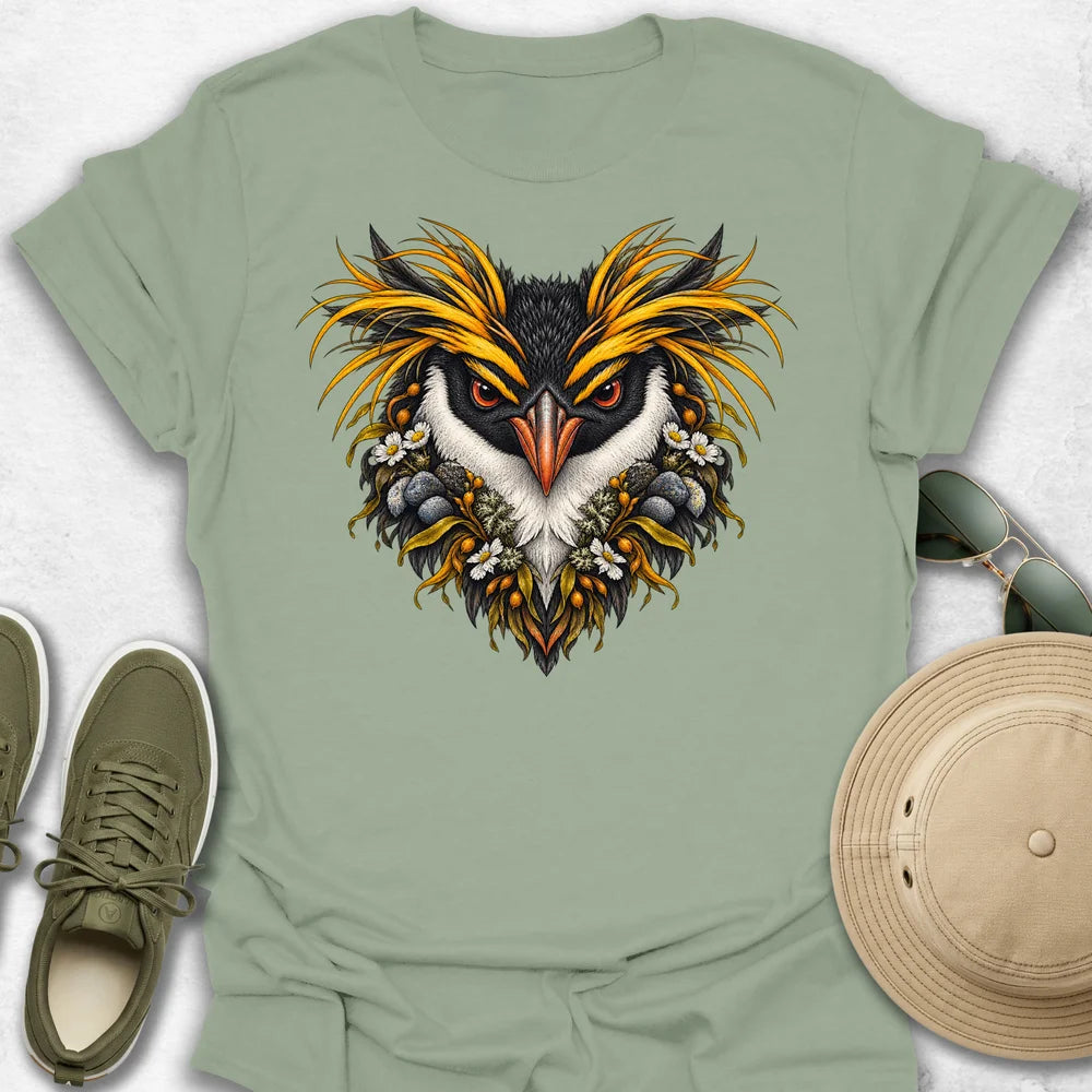 Macaroni Penguin Crest T-Shirt
