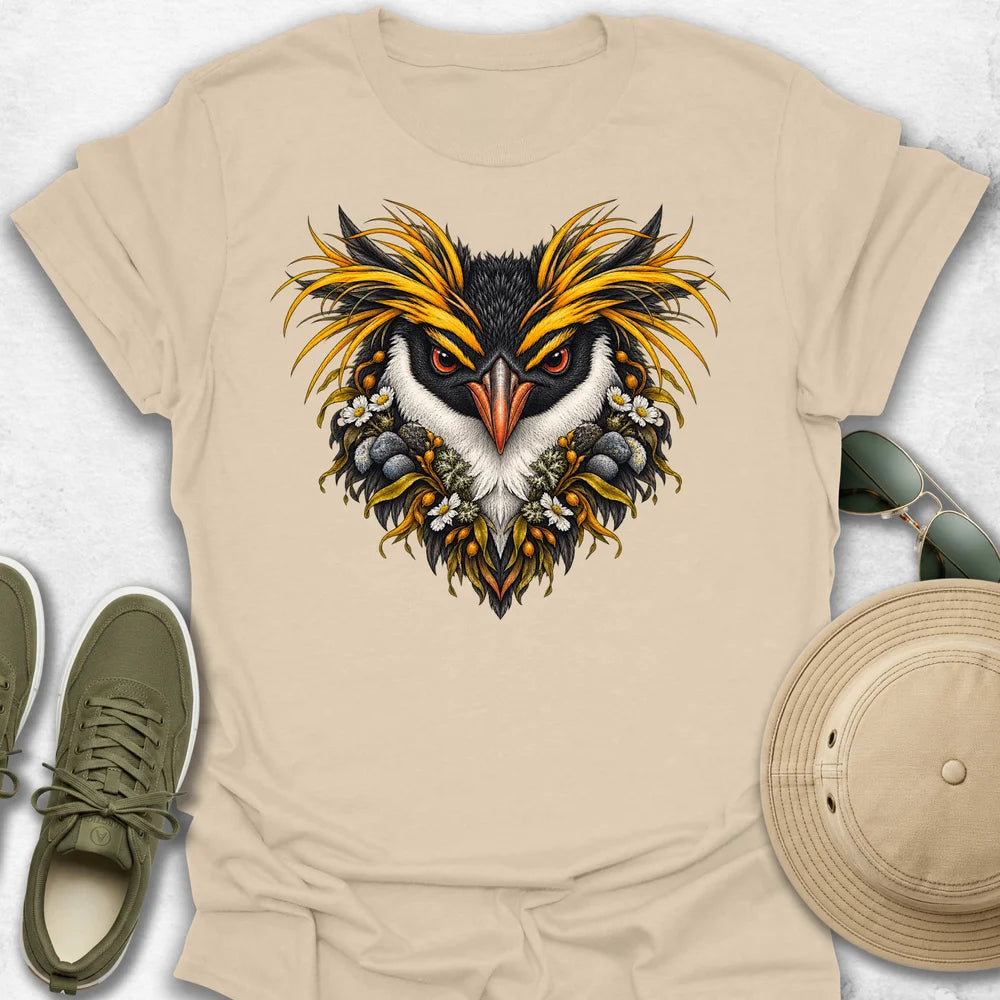 Macaroni Penguin Crest T-Shirt