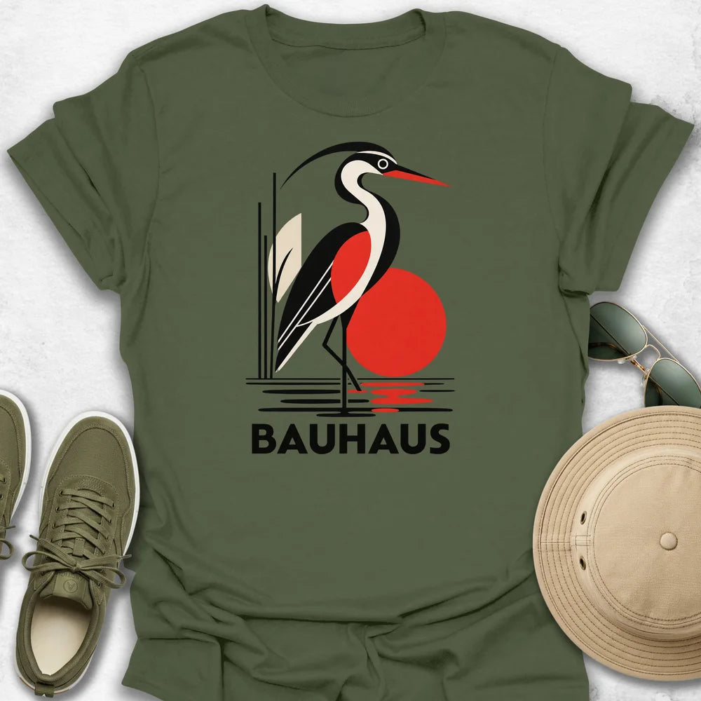 Heron Bauhaus T-Shirt