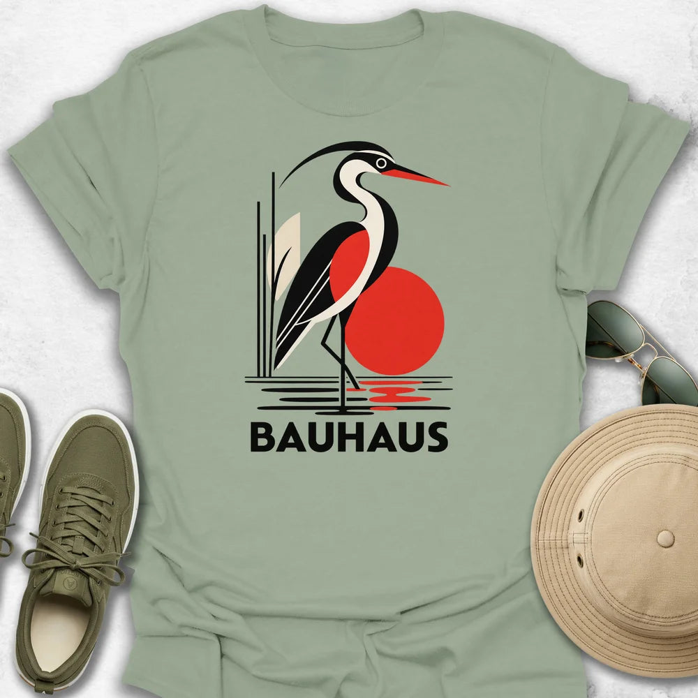 Heron Bauhaus T-Shirt