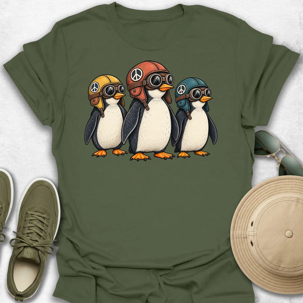 Penguin Aviator Crew T-Shirt