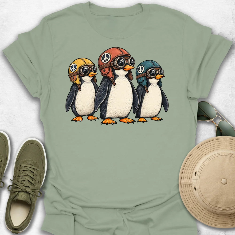 Penguin Aviator Crew T-Shirt