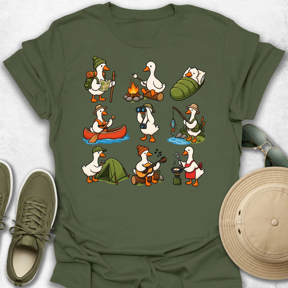 Camping Goose Adventure T-Shirt