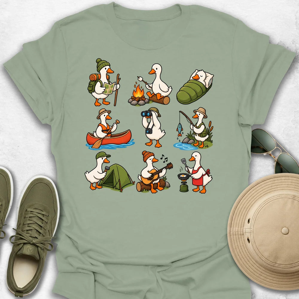 Camping Goose Adventure T-Shirt