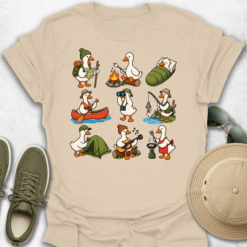 Camping Goose Adventure T-Shirt