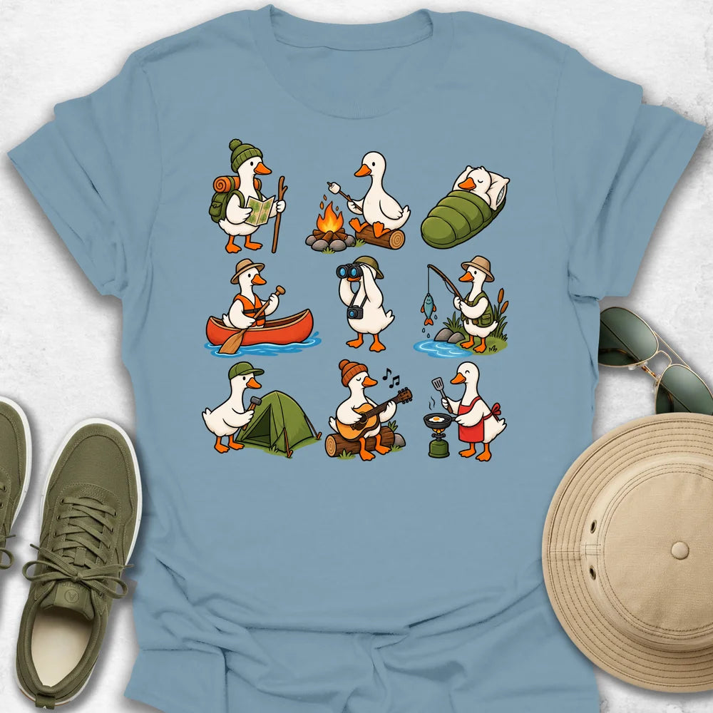 Camping Goose Adventure T-Shirt