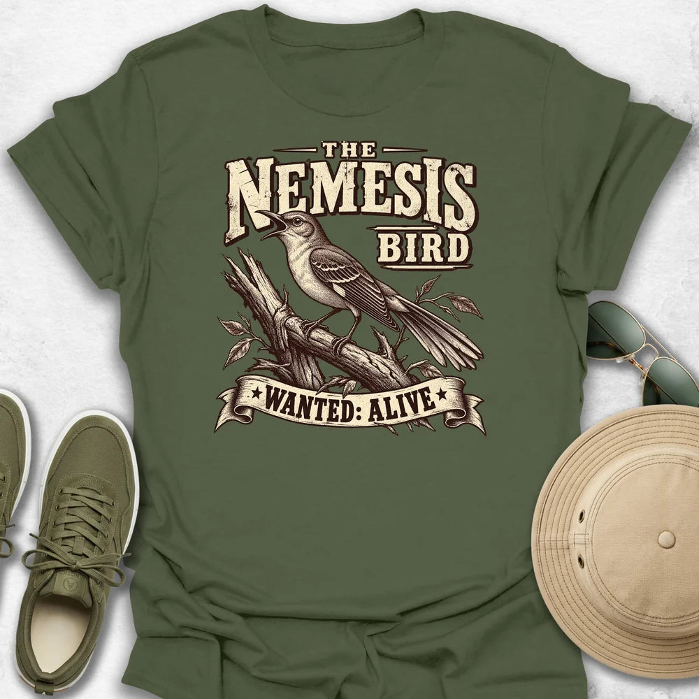 Nemesis Bird Wanted T-Shirt