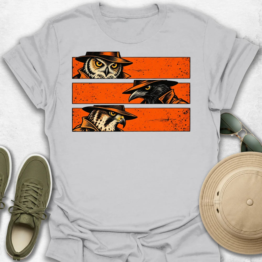 Bird Detective Trio T-Shirt