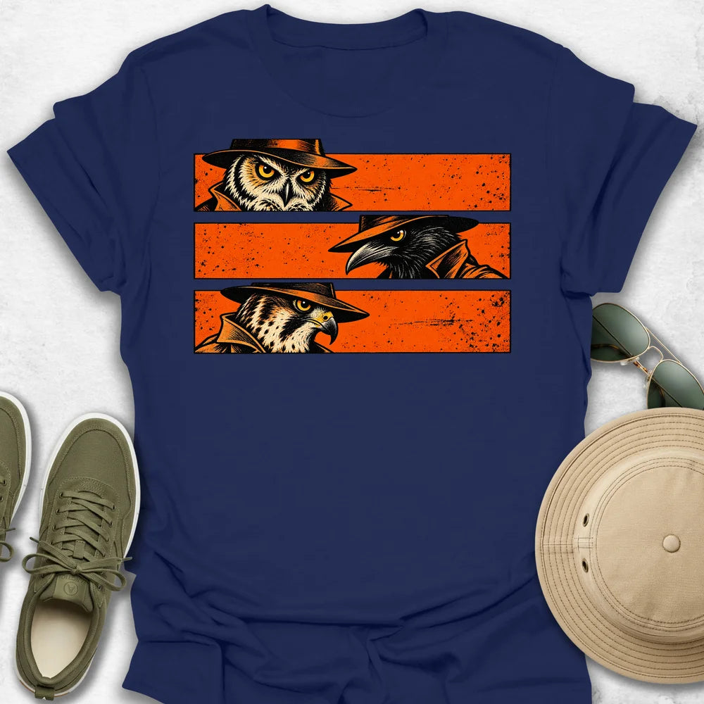 Bird Detective Trio T-Shirt
