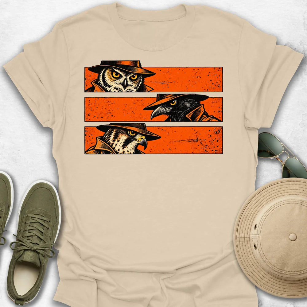 Bird Detective Trio T-Shirt