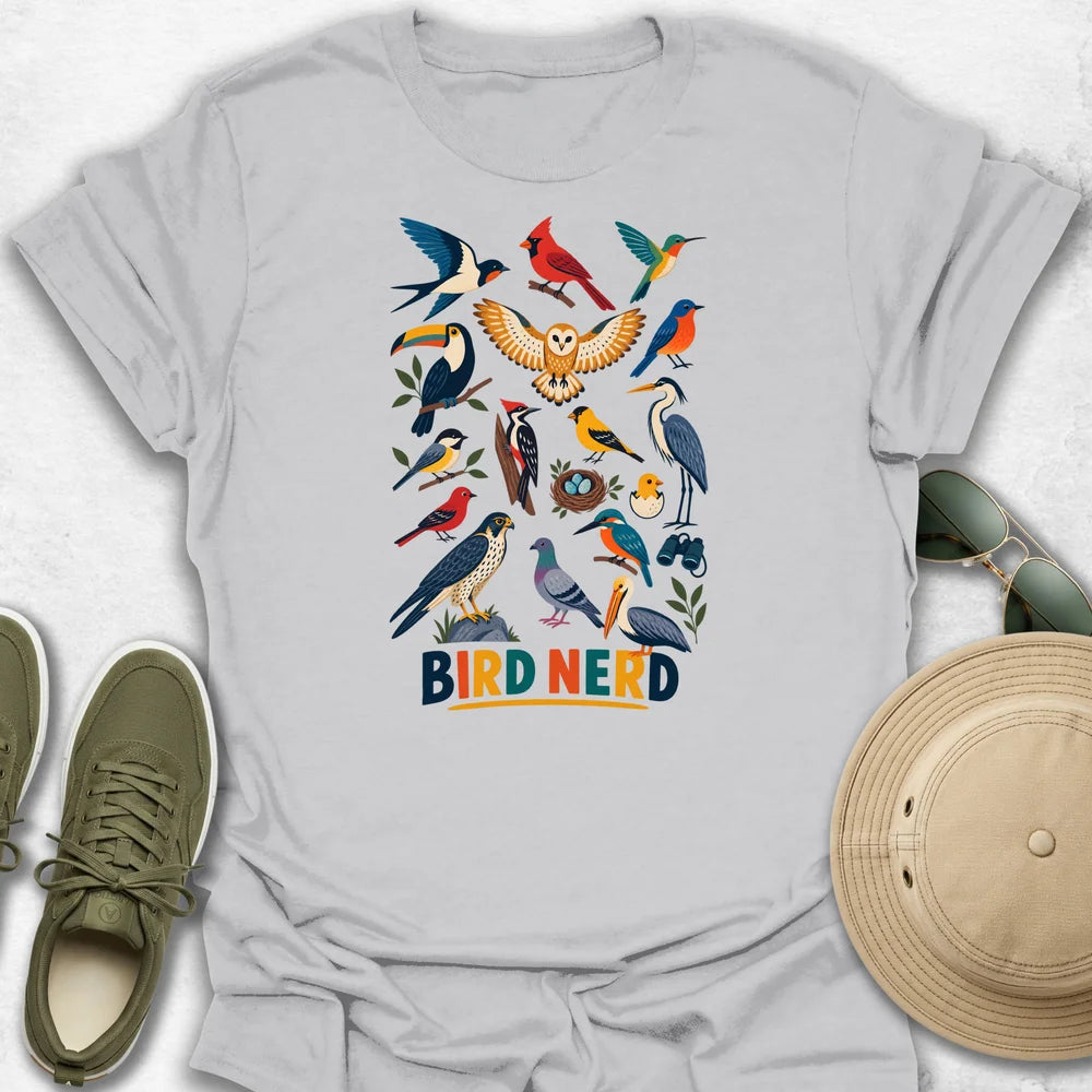 Bird Nerd v3 T-Shirt