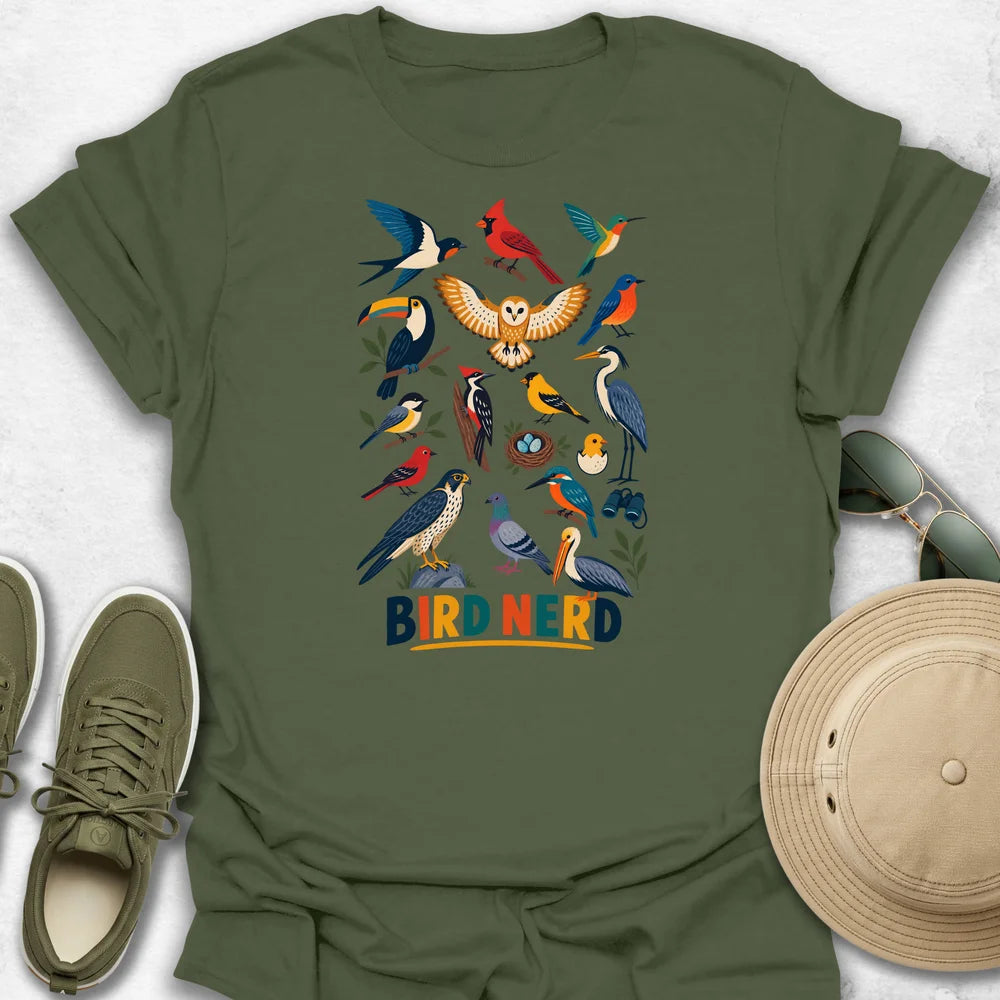 Bird Nerd v3 T-Shirt