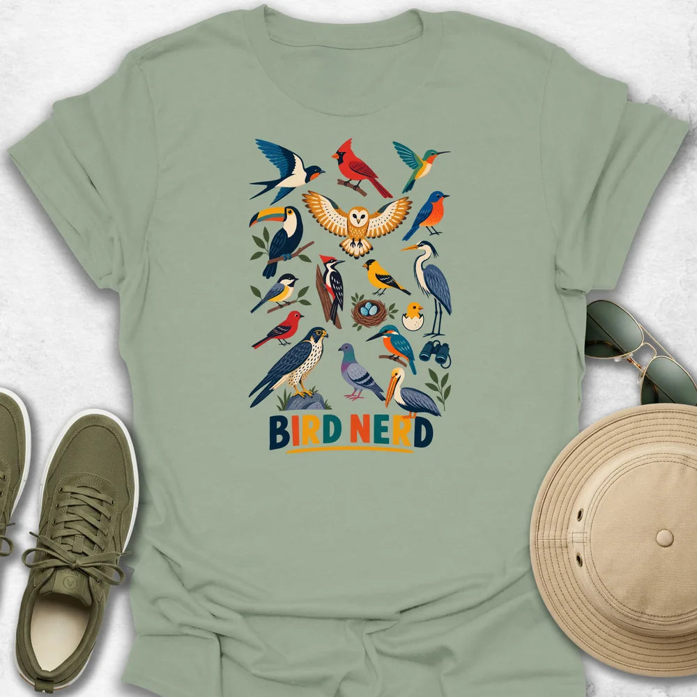 Bird Nerd v3 T-Shirt